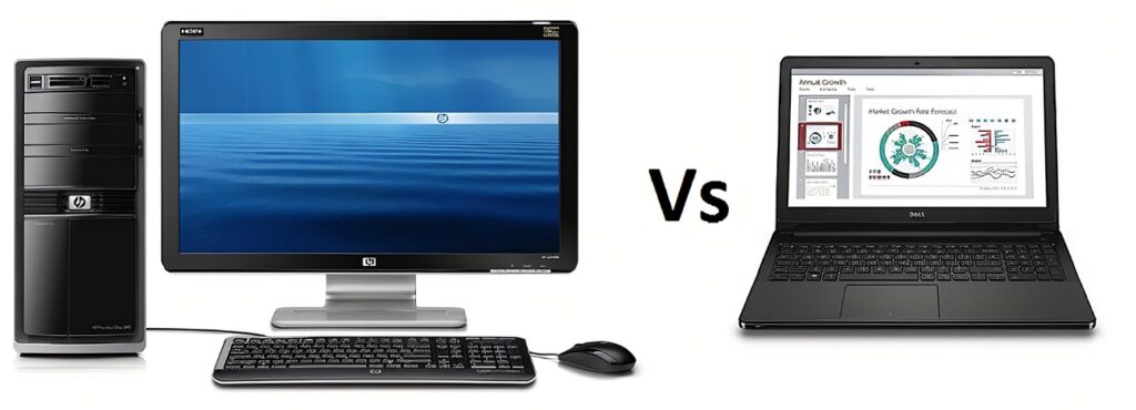 Laptop seringkali memiliki layar yang lebih kecil dibandingkan dengan monitor PC.
